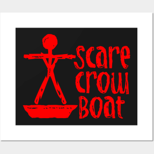 Scarecrow Boat Posters and Art